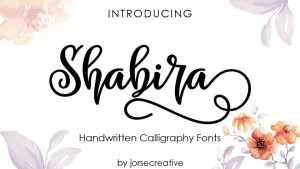 Shabira Font › Fontesk