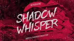 Shadow Whisper Font › Fontesk