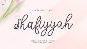 Shafiyyah Font › Fontesk