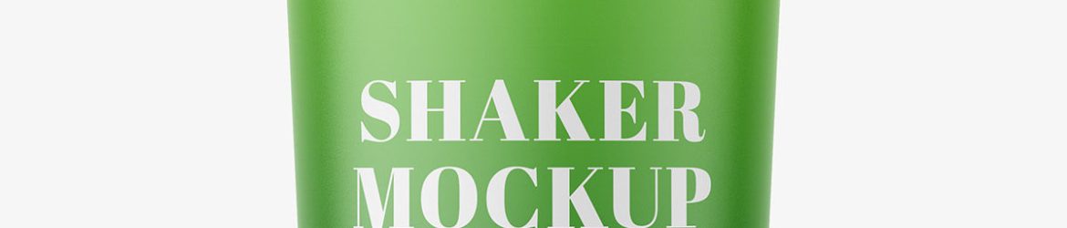 Shaker mockup