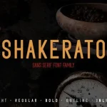 Shakerato Sans Serif Font