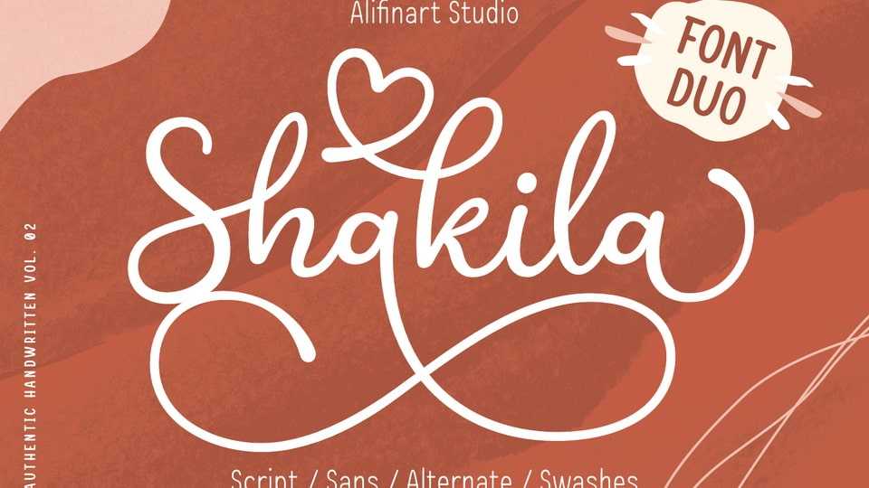 Shakila Script Font › Fontesk