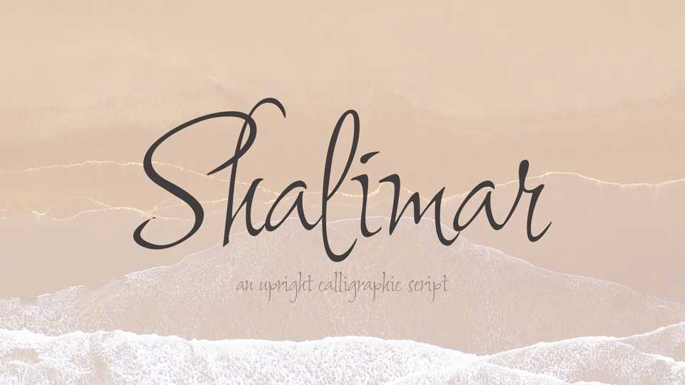 Shalimar Script Font › Fontesk