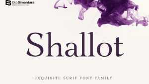 Shallot Font › Fontesk