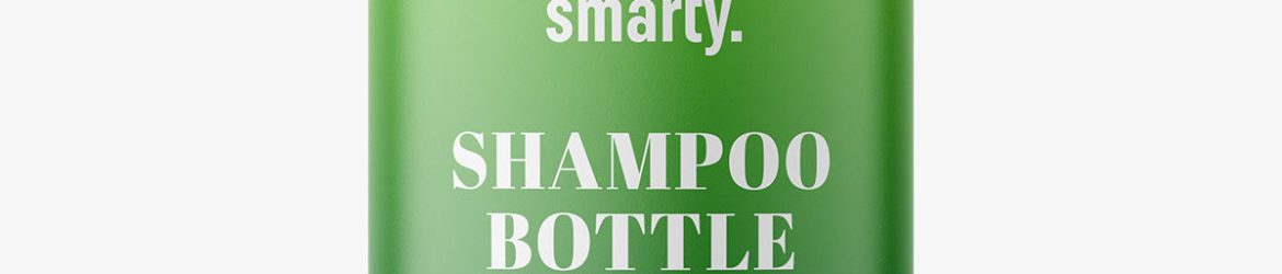 Shampoo bottle with pump