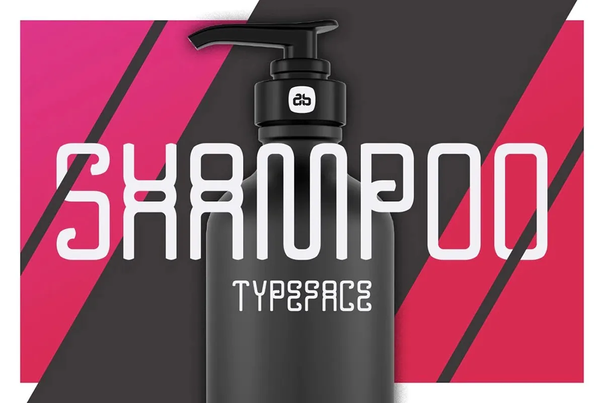 Shampoo Display Font