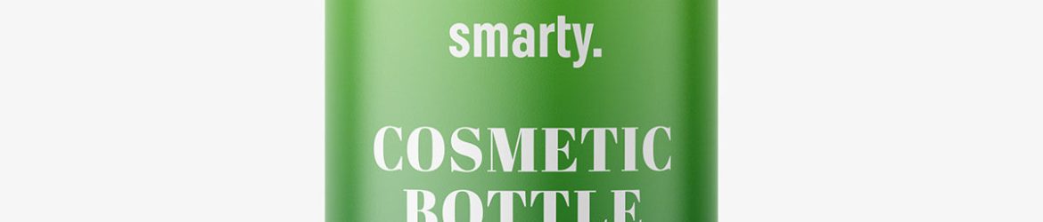Shampoo matt bottle with pump