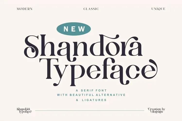 Shandora Font