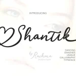 Shantik Script Font