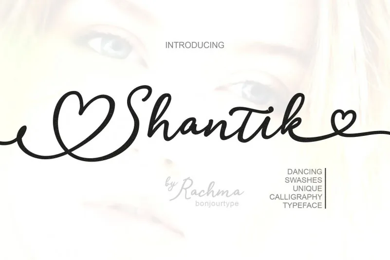 Shantik Script Font