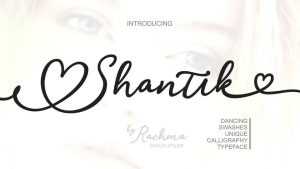 Shantik Script › Fontesk