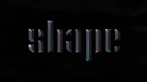 Shape Display Font