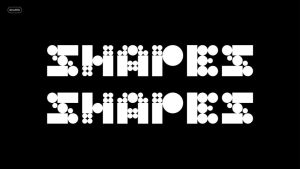 Shapes Font › Fontesk