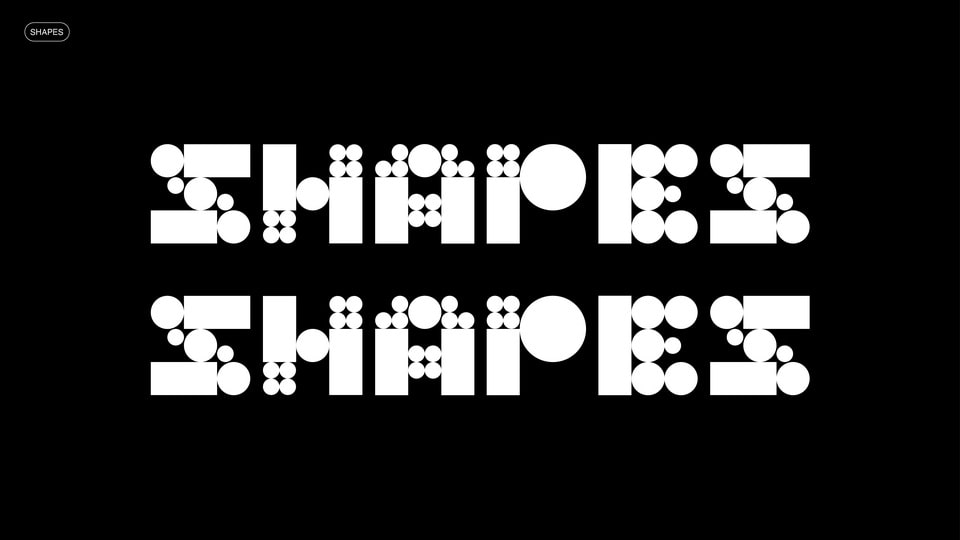 Shapes Font › Fontesk