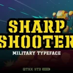 Sharpshooter Display Font