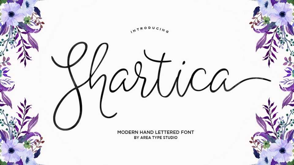Shartica Script Font › Fontesk