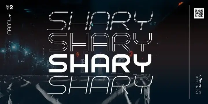 Shary Display Font