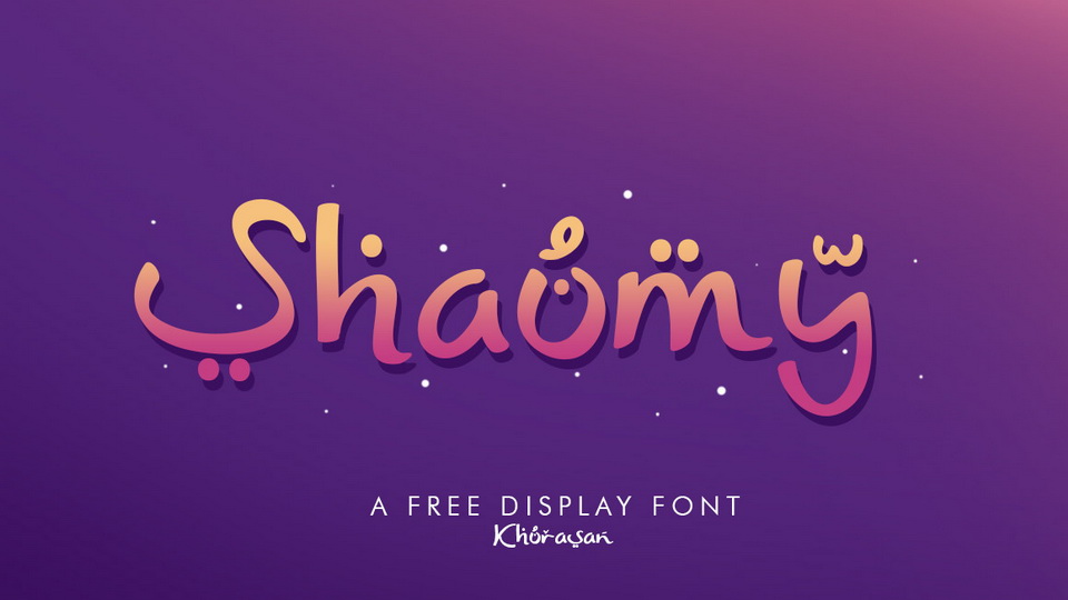 Shaumy Font › Fontesk