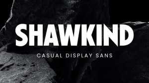 Shawkind Font › Fontesk