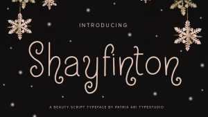 Shayfinton Font › Fontesk