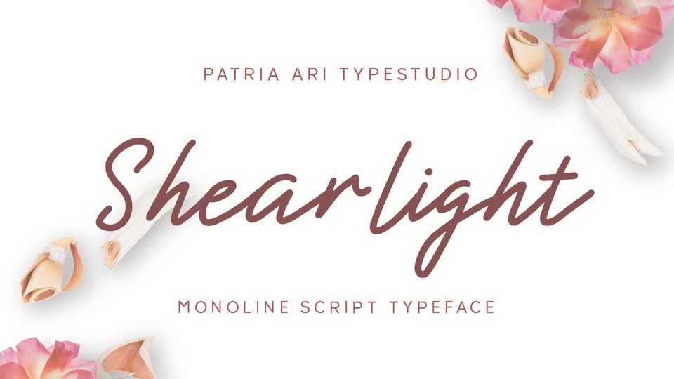 Shearlight Font › Fontesk