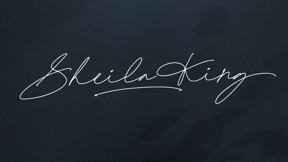 Sheila King Font › Fontesk