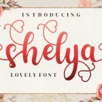 Shelya Calligraphy Font