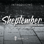Sheptember Script Font - Fonte Grátis Sheptember Script Font
