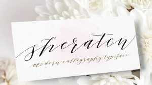 Sheraton Script Font › Fontesk