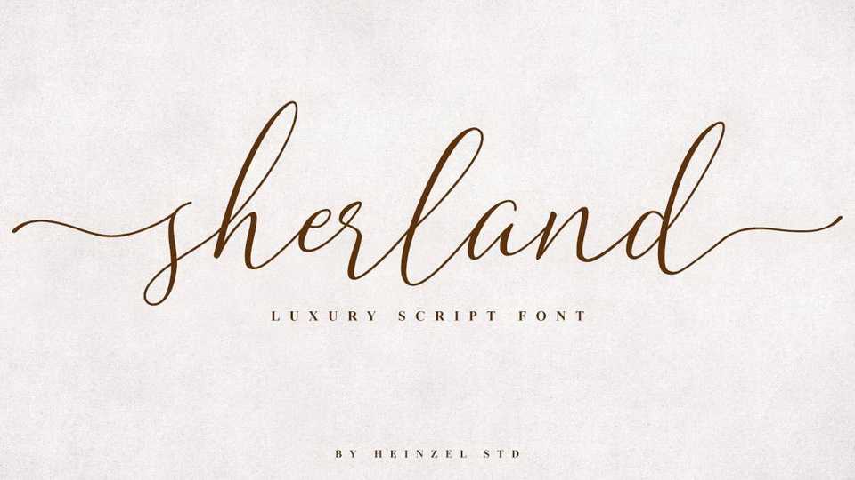 Sherland Script Font › Fontesk