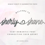 Sherly Shane Script Font