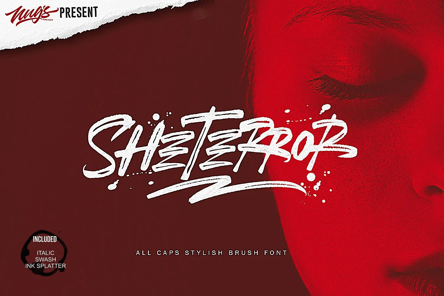 SheTerror Brush Font