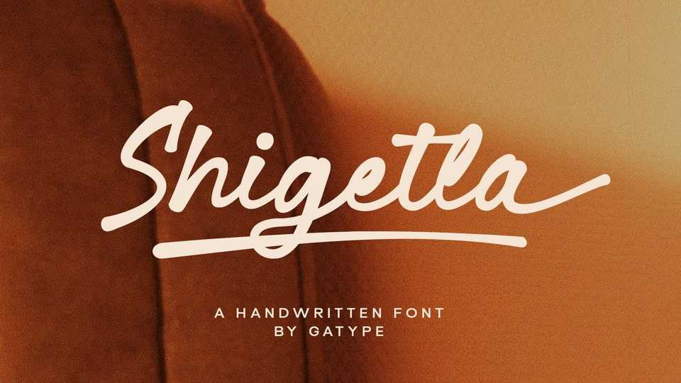 Shigetla Font › Fontesk