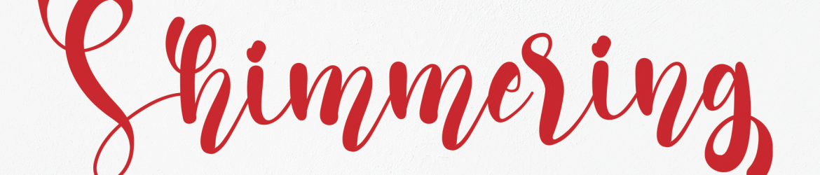 Shimmering Font