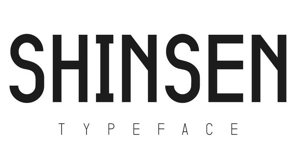 Shinsen Font Family › Fontesk