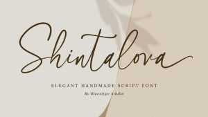 Shintalova Font › Fontesk