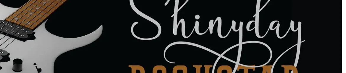 Shinyday & ROCKSTAR Font Duo