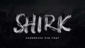 Shirk Font › Fontesk