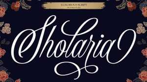 Sholaria Script › Fontesk