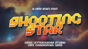 Shooting Star Font › Fontesk