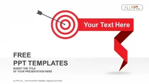Shooting target PowerPoint Templates