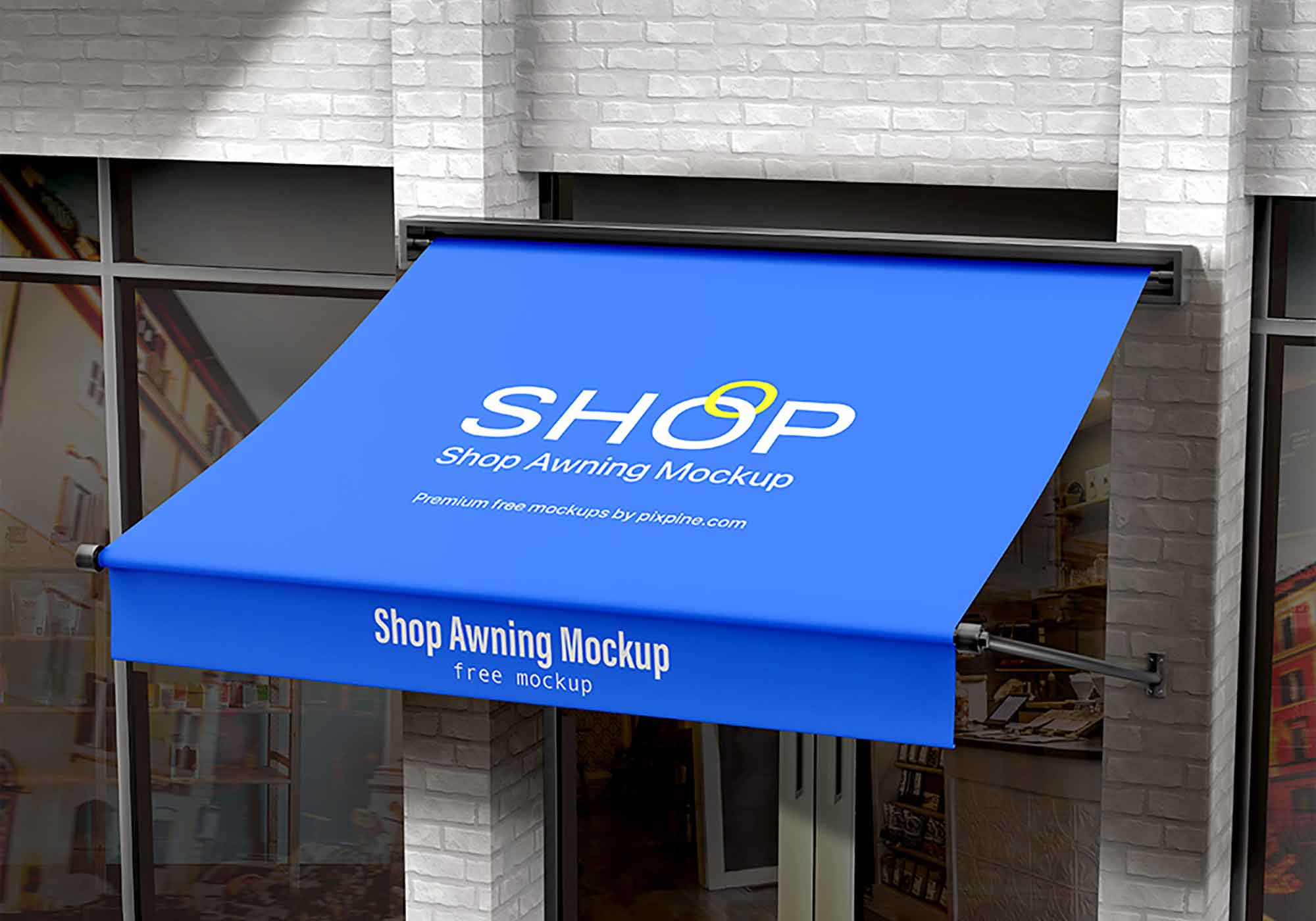 Shop Awning Mockup