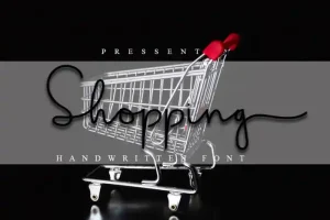 Shopping Script Font