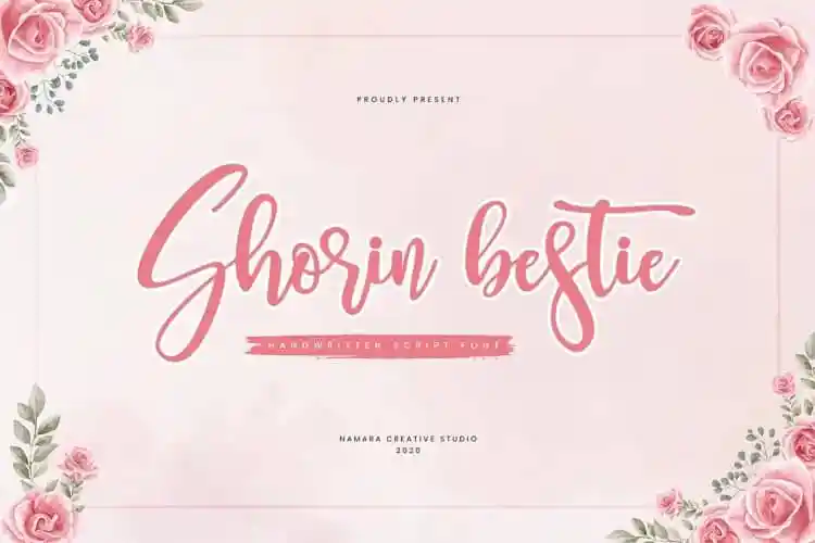 Shorin Bestie Calligraphy Font