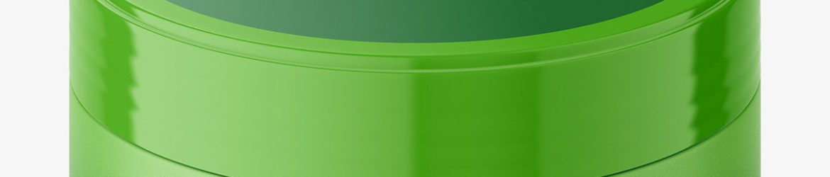 Short matt jar mockup