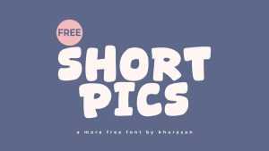 Short Pics Font › Fontesk
