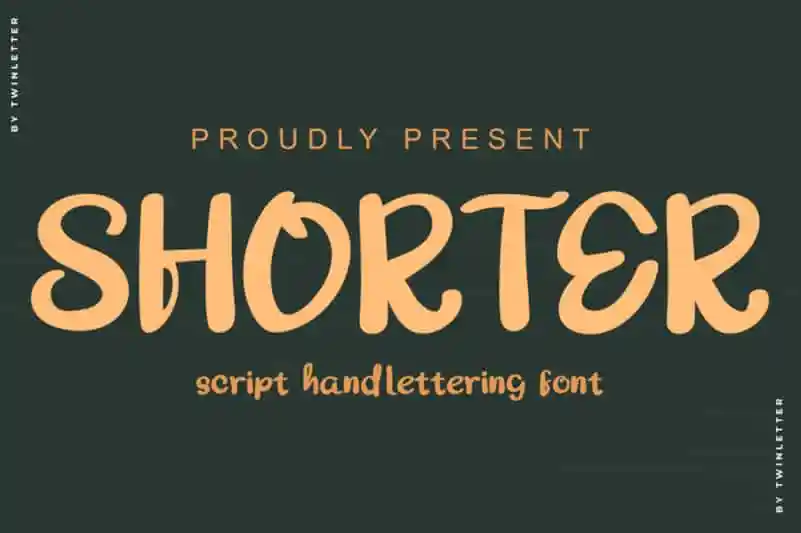 Shorter Bold Script Font