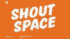 Shout Space Font › Fontesk