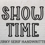 Show Time Font