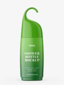 Shower gel mockup